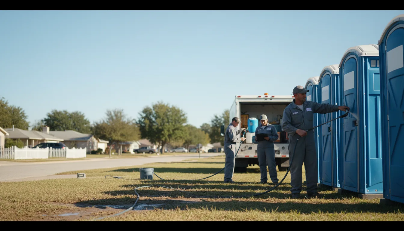 Long-Term Portable Toilet Rental in Donnellson, IL near me